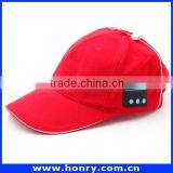 New Products Sport Bluetooth Earphone Hat for Smartphones thumbnail-5