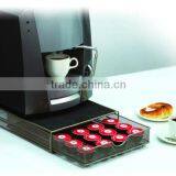 wire mesh coffee capsules drawer desk organizer