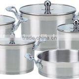 AH3673 9pcs Stainless Steel Apple Shape Cookware Set thumbnail-3