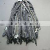 White Mink Fur Skin / Real Animal Fur thumbnail-2