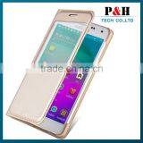 Book Flip PU Leather Stand Case Cover for Samsung Galaxy E7 thumbnail-2