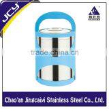 Stainless Steel Tableware Double Layer Tiffin Carrier thumbnail-1