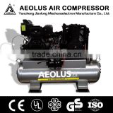 Diesel engine piston type Air Compressor JL1155T with CE lubricated belt driven air compressor