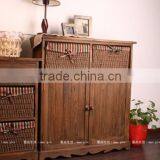 Manufacturers Selling to Korean Rural Style Furniture Porch Ark to Receive Contracted Solid Wood Shoe Ark Store Content Ark thumbnail-2