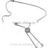 Stainless Steel Flat Snake Chain Necklace