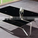 PT-T003 glass tea table design glass coffee tables glass chess table