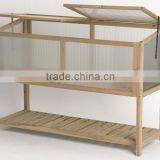 LEAFFY-Wooden Garden Green House GH-338 thumbnail-4