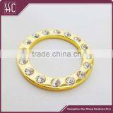 Handbag O Ring With Diamond Crystal Ring Jewelry Bag Accessory thumbnail-1