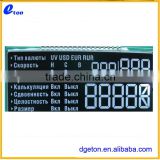 Customized segment VATN LCD screen with pin