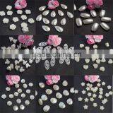 Fancy Ivory Color Small Size Drop Star Bear Flower Shape Hair Band Accessories Pearl thumbnail-1