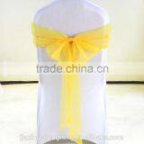 Customized Colorful Wholesale Organza Chair Sash thumbnail-3