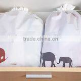 Promotional Logo Printed Cheap Polyester Drawstring Bag,waterproof Packaging Bags thumbnail-6