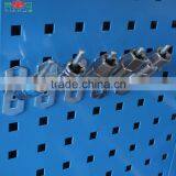 TJG-Z06 Metal Wire Cold Rolled Plated Hanging Sleeve Hook For Tools Storage