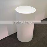 Freestanding Wash Basin, Solid Surface Integrated Pedestal Sink,Artificial Stone Washing Basin thumbnail-4