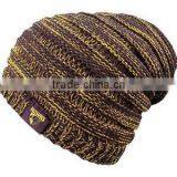 Wholesale Hat Knitting Pattern,oversized Knit Slouch Beanie,hats Beanie thumbnail-1