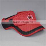 Sun Block Breathable Mesh Visor Cap With High Quality Embroidery Artwork thumbnail-2