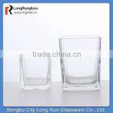 LongRun Wedding Decor 100g Mini Inexpensive Square Glass Candle Holder