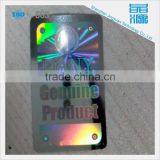 High quality manufacturer printing anti fake rainbow hologram label