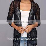 15STC2204 Open Stitch Woman Linen Sweater