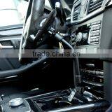 One Hand Operation Flexible Gooseneck Dual USB Ports Car Mobile Charger Stand for Mobile Phone thumbnail-6