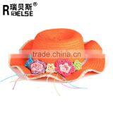 Fashion Straw Hat Promotion for Girl With Lace and Flower Hats for Women thumbnail-4