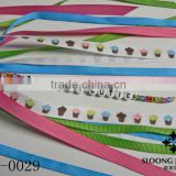 2013 new design fashion bead hairband with acrylic beads letters