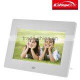 Lowest Price 7" dc 12v Digital Photo Frame With Rechargeable Battery