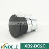 40mm Mushroom Waterproof Push Button Cap Black XB2-BC2C