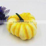 Simulation Fake Craft Light Yellow Pumpkin Artificial Vegetable Decoration Mini Props thumbnail-2
