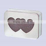 Wholesale Watch Boxes for Lovers, Heart Shape Window Unique Watch Box, Personalized Lovers Watch Box