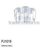 4ml Flower Cosmetic Single Wall Plastic Jar thumbnail-3