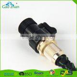 China Reputed Maufacturer1000D Dacron Material and 1/2'' Diameter Brass Fitting Garden Expandable Coil Hose thumbnail-3