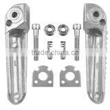 Motorcycle Rear Footrest Foot Pegs For Yamaha YZF R1 02-14 R6 2003-2014 2013 12 thumbnail-1