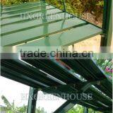 Tempered Glass Sheet Greenhouse With Aluminum Frame HX98125 thumbnail-5