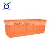 Hot Sale Colourful Rectangular Planter Plastic Flower Pots thumbnail-1