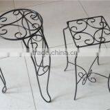 Wrought Iron Flower Shelf Factory thumbnail-1