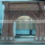 Cultured Marble Fireplace With Cheap Price thumbnail-5