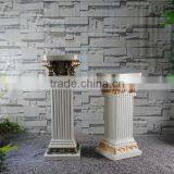 Europe Style Pillar /Roman Column /Wedding Road /Fiberglass Pedestal /Flower Pot With Stand thumbnail-4