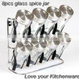 6pcs Torch Glass Spice Jar thumbnail-3