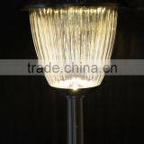 8pk Stainless Steel Solar Path Light Outdoor LED Landscape Lawn Garden Lamp- 115 mm thumbnail-4