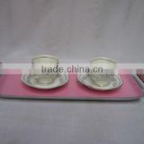 High Quality Aluminum Tray With Handles,Designer Metal Trays,Serving Trays