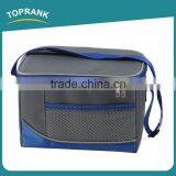 Toprank High Quality Outdoor Promotional Cheap Ball Shape 600D Insulated 6 Can Lunch Cooler Bag With Zipper thumbnail-4