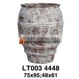 Vietnamese Ceramic Pottery/Classic Romance Ancient Rust Pottery 4448 thumbnail-1