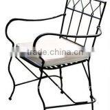 Wrought Iron Folding Chair thumbnail-1