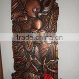 Animals Cast Bronze Wall Sculpture thumbnail-1