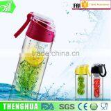 New Products 2016 Private Label Shaker Plastic Clear Shaker Water Bottle thumbnail-1