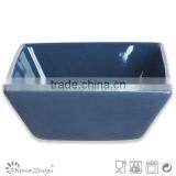 5.5" Solid Yellow Color Square Bowl in Solid Color thumbnail-4