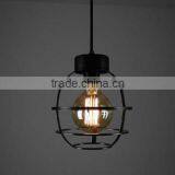 Outdoor Cafe Dinning Metal Wire Ceiling Lamp Light Cover