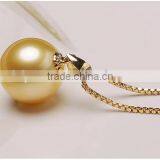 Wholesale 10-11mm Golden South Sea Pearl Necklace Price thumbnail-1