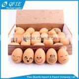 Wholesale Funny 60 Grams Lifelike Soft Rubber Emotional Face Egg Stress Ball Toy for Pets thumbnail-6